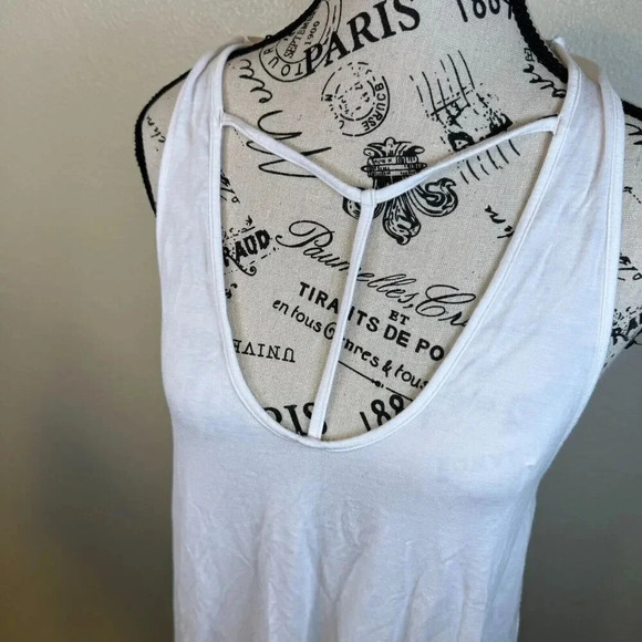 Free People We the Free Amelia Tank Casual Relaxed White Size Small - Picture 2 of 7